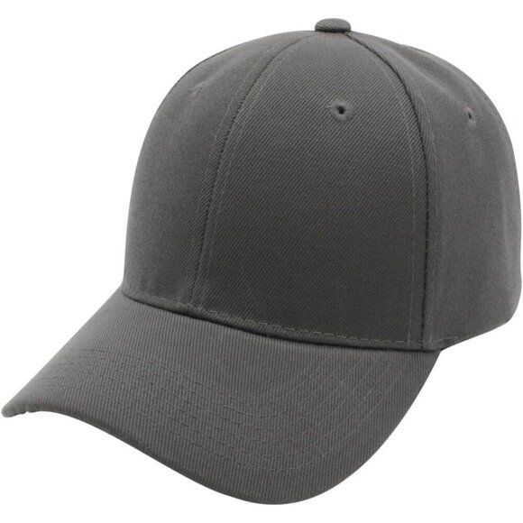 Baseball Dark Grey Cap Men Women Hat main image 4